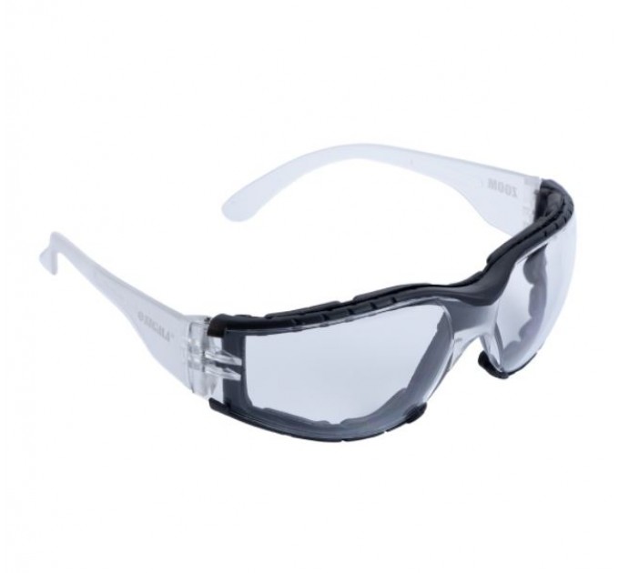  Очки защитные c обтюратором Zoom anti-scratch, anti-fog (прозрачные) SIGMA (9410851)