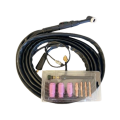 Пальник WP17 4M 10-25 кабел.штекер+М16+2-контактний штекер