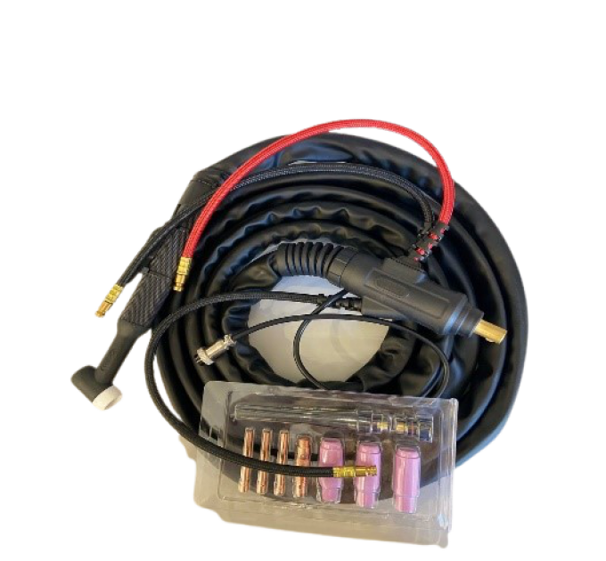 Пальник WP18 8M 35-50 кабельний штекер+швидкий газовий з'єднувач+вхідні швидкі з'єднувачі