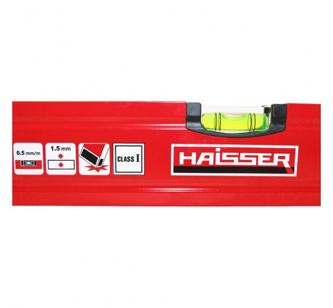 Уровень строительный Haisser 1200 мм, профиль 1,5 мм (26074)