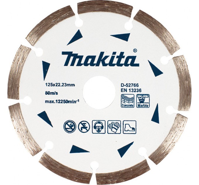 Алмазный диск 125 мм Makita (D-52766)